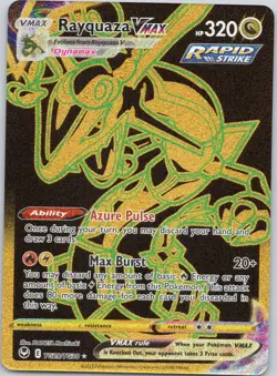 RAYQUAZA VMAX TG29/TG30 SECRET RARE SILVER TEMPEST TRAINER GALLERY POKEMON NM - Image 1