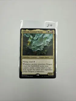 Magic The Gathering MIIRYM, SENTINEL WYRM #284 Battle For Baldur's Gate Rare LP - Image 1