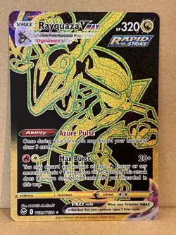 Pokemon TCG Rayquaza Vmax TG29/TG30 Secret Rare- Silver Tempest- English- Nm - Image 1
