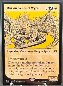 Miirym, Sentinel Wyrm (Showcase) Commander Legends: Battle for Baldur's Gate... - Image 1