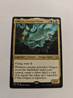 Miirym, Sentinel Wyrm - Commander Legends: Battle for Baldur's Gate - NM - Image 1