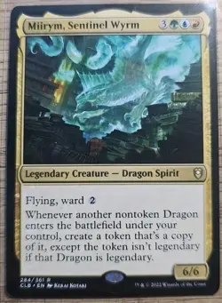 Miirym, Sentinel Wyrm - Commander Legends: Battle for Baldur's Gate - NM - Image 1