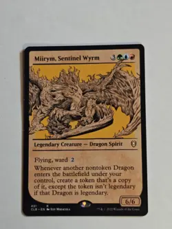 Miirym, Sentinel Wyrm (Showcase) Commander Legends: Battle for Baldur's Gate Reg - Image 1