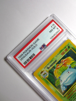 Pokemon 1999 Unlimited Base Set Venusaur Holo 15/102 **PSA 8** NM-MT #D - Image 2