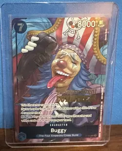 Buggy P-084 Release Event Winner Promo One Piece English NM - Image 1