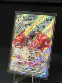 Pokemon Card Charizard EX SVP 074 Scarlet & Violet Black Star Promo Full Art NM - Image 3
