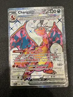 Charizard ex SVP 056 Black Star Promo Full Art Pokemon TCG Card Ultra Rare - Image 1