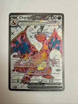 Charizard ex SVP 056 Black Star Promo Full Art Pokemon TCG Card NM - Image 1