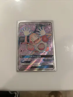 NM+! Mr. Mime GX (156/168) Celestial Storm Full Art Ultra Rare Pokemon Card! - Image 1