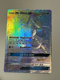 Mr. Mime GX (Secret) 173/168 Pokemon TCG Sm-Celestial Storm Holo Card - Image 1