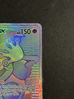Pokemon Mr. Mime GX Full Art 173/168 Secret Rainbow Rare Celestial Storm - Image 4