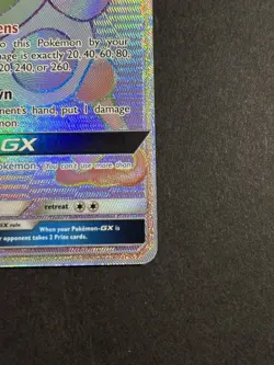 Pokemon Mr. Mime GX Full Art 173/168 Secret Rainbow Rare Celestial Storm - Image 5