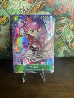 Perona (Alt Art) OP12-034 SR Legacy of the Master - ONE PIECE Card Game English - Image 1