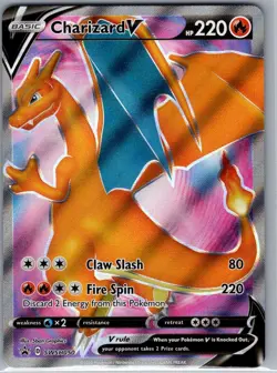 Charizard V - SWSH050 SWSH: Sword & Shield Promo Cards - Pokemon Card - NM - Image 1