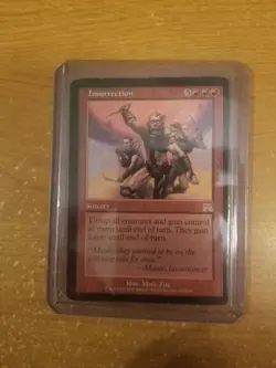 MAGIC THE GATHERING RARE ONSLAUGHT INSURRECTION LIGHTLY PLAYED - Image 1