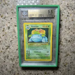2000 POKEMON BASE SET 2 HOLO VENUSAUR #18 BGS 9.5 GEM MINT - Image 1