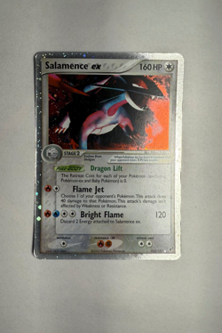 Pokemon Salamence ex 103/107 Deoxys Holo HEAVY PLAY - Image 3