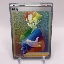 Choy 200/189 Astral Radiance Rainbow Secret Rare Holo Pokemon TCG NM - Image 1