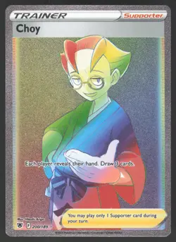 Choy 200/189 Secret Rare Pokemon TCG Astral Radiance NM - Image 1