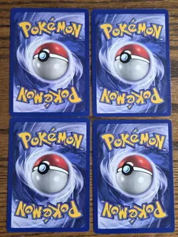 Pokemon Wotc Black Star Promo 1st Movie Cards #2,3,4&5 **Not Played** - Image 2
