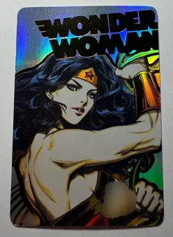 SEXY HEROINE WAIFU Diana Prince (Wonder Woman) DC ACG PREMIUM HOLOFOIL CARD NM - Image 1