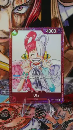 Uta - OP01-005 - Promo - One Piece Card Game - Film RED N/M English TCG - Image 1