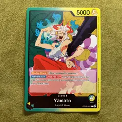 One Piece TCG Wings Of The Captain Leader Card OP06-022 Yamato - Image 1