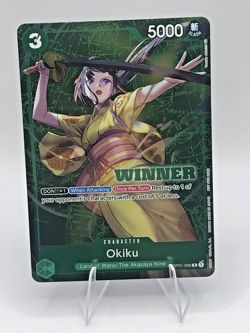 One Piece Card Game - Okiku (Winner Pack Vol. 4) OP01-035 English NM - Image 1