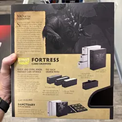 Dragon Shield Fortress Card Drawers Black for Trading Card Collections - Image 3