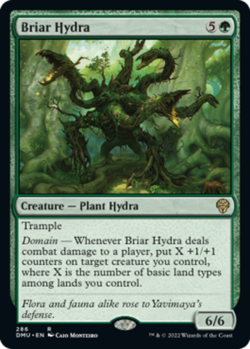 Briar Hydra - Dominaria United #286 MTG Magic The Gathering - Image 1