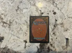 Mtg Mental Note - Magic the Gathering Mental Note HP/Damaged/Written On Inked - Image 2