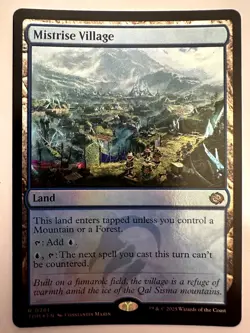 Mistrise Village Foil R Tarkir: Dragonstorm 261 NM - Image 1