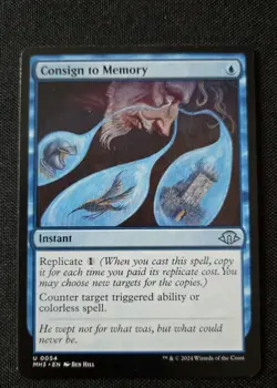 MTG - Consign to Memory - Modern Horizons 3 - Near Mint Uncommon #54 Non Foil - Image 1