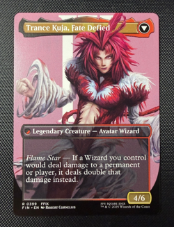 MTG Kuja Genome Sorcerer R 0399 Regular Borderless FIN Final Fantasy NM - Image 3