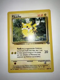 Lot of Dutch / ItalianU Pokemon cards 1st editions, pikachu, vintage jungle base - Image 2