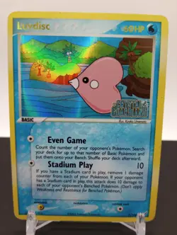 Luvdisc 7/100 Reverse Holo - 2006 Pokemon EX Crystal Guardians - Image 1