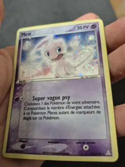 Carte Pokemon HOLO Mew 111/110 Ex Fantome Holon Bloc EX FR Excellent++ - Image 3
