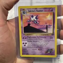Pokemon TCG: Sabrina's Haunter 55/132 Gym Challenge Regular Uncommon Vintage LP+ - Image 1