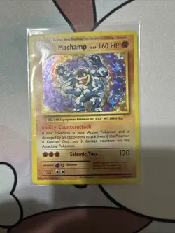 Machamp 59/108 XY Evolutions Holo Rare Pokemon Card NM - Image 1