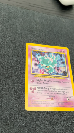 Pokemon TCG Misdreavus 11/64 Neo Revelation Holo Near Mint - Image 2