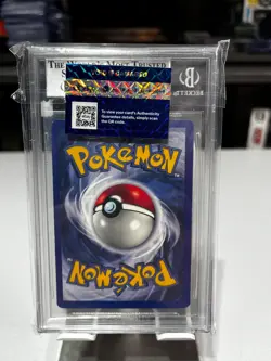 RARE SHADOWLESS Ninetales Holo Base Set #12 Graded 9 Pokemon TCG - Image 2