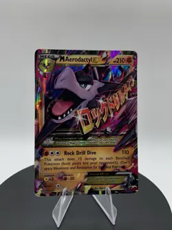Pokemon TCG M Aerodactyl EX XY98 XY Black Star Promo MP SEE PHOTOS - Image 1