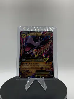 Pokemon TCG M Aerodactyl EX XY98 XY Black Star Promo MP SEE PHOTOS - Image 3