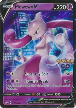 Mewtwo V SWSH223 Sword & Shield Promo Pokemon TCG - Image 1