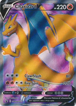 Charizard V - SWSH050 Sword & Shield Promo Near Mint Pokemon TCG - Image 1
