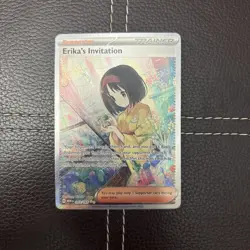 Pokemon TCG - Erika's Invitation - 203/165 - Scarlet & Violet: 151 - NM SIR - Image 1