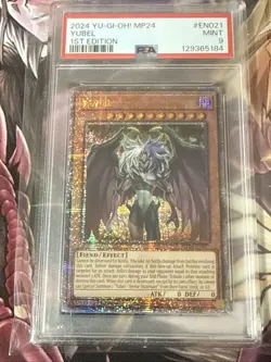 1x (NM) -Yubel-MP24-EN021-Quarter Century Secret Rare 1st Edition YuGiOh Psa 9 - Image 1
