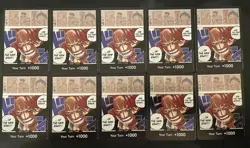ONE PIECE TCG OP09 Emperors in the New World Alt Art DON Cards Set (10 Don Card) - Image 1