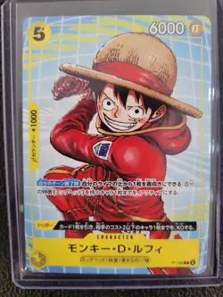 One Piece Japanese TCG Singles Luffy Sabo Ace OP Rare Parallel Promo - Image 5