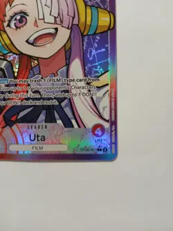 One Piece Uta Op06 Alt Art Leader English Mint Condition - Image 3